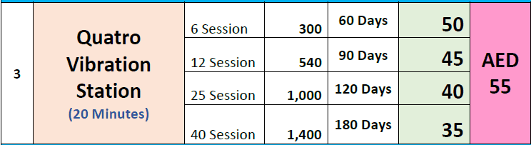 Quatro vibration station (20 Mins) — photo 2