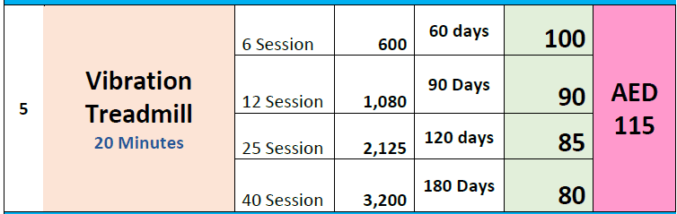 Vibration treadmill (20 Mins) — photo 2